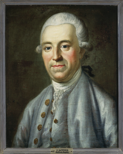 Gemölde von Justus Möser Gemölde von Justus Möser